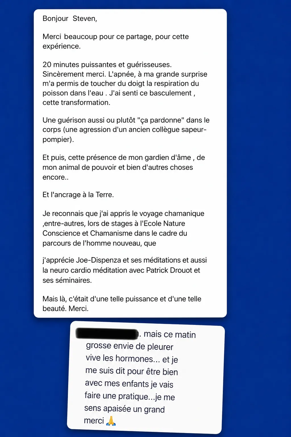 Avis de pratiquant INSPIRE