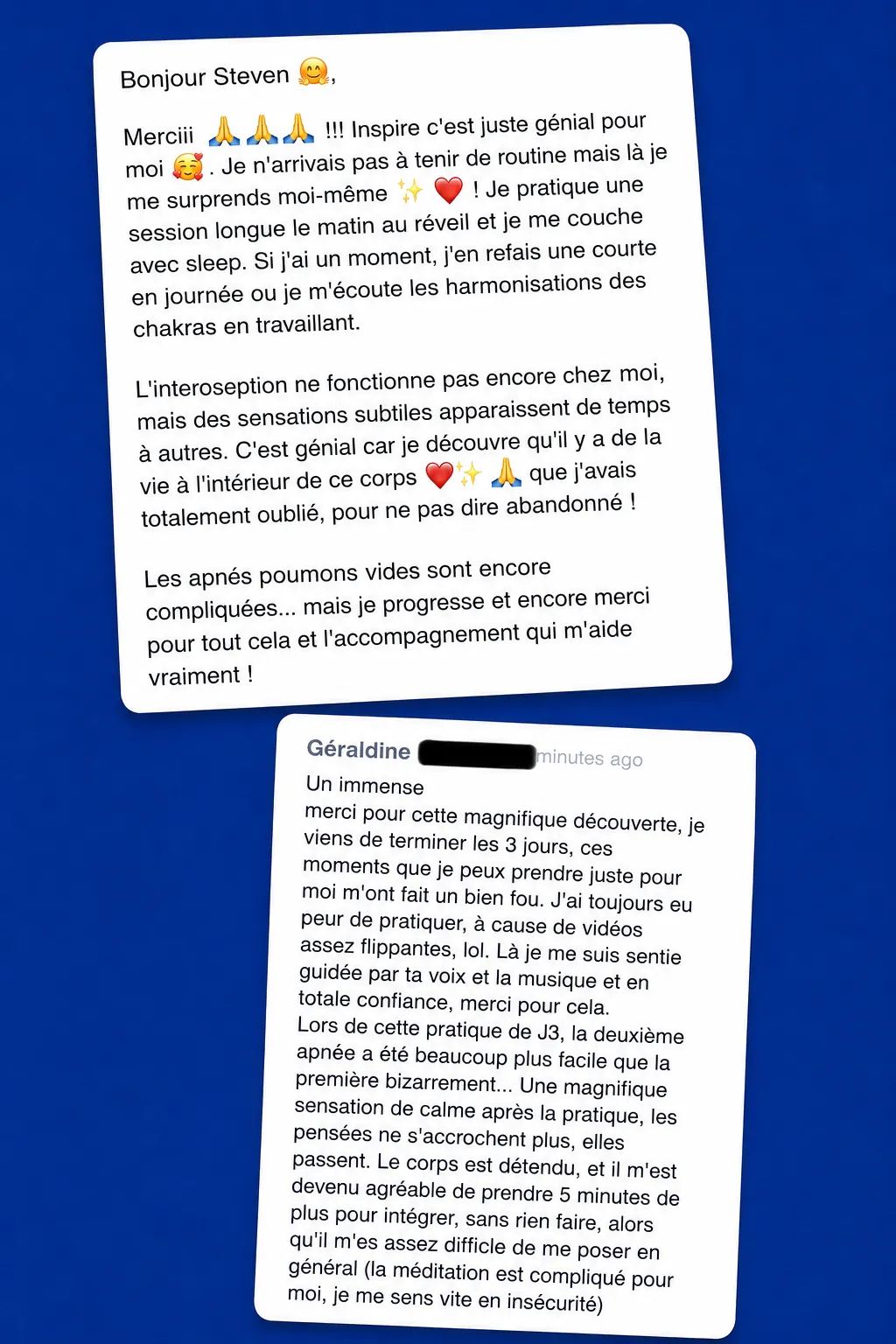 Avis de pratiquant INSPIRE